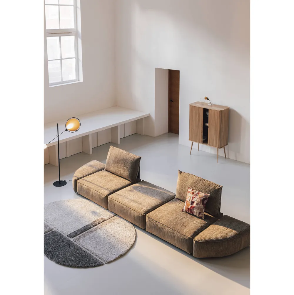 Hot Zuiver Hunter Modulair Bankelement (1,5-Zits Met Rug)