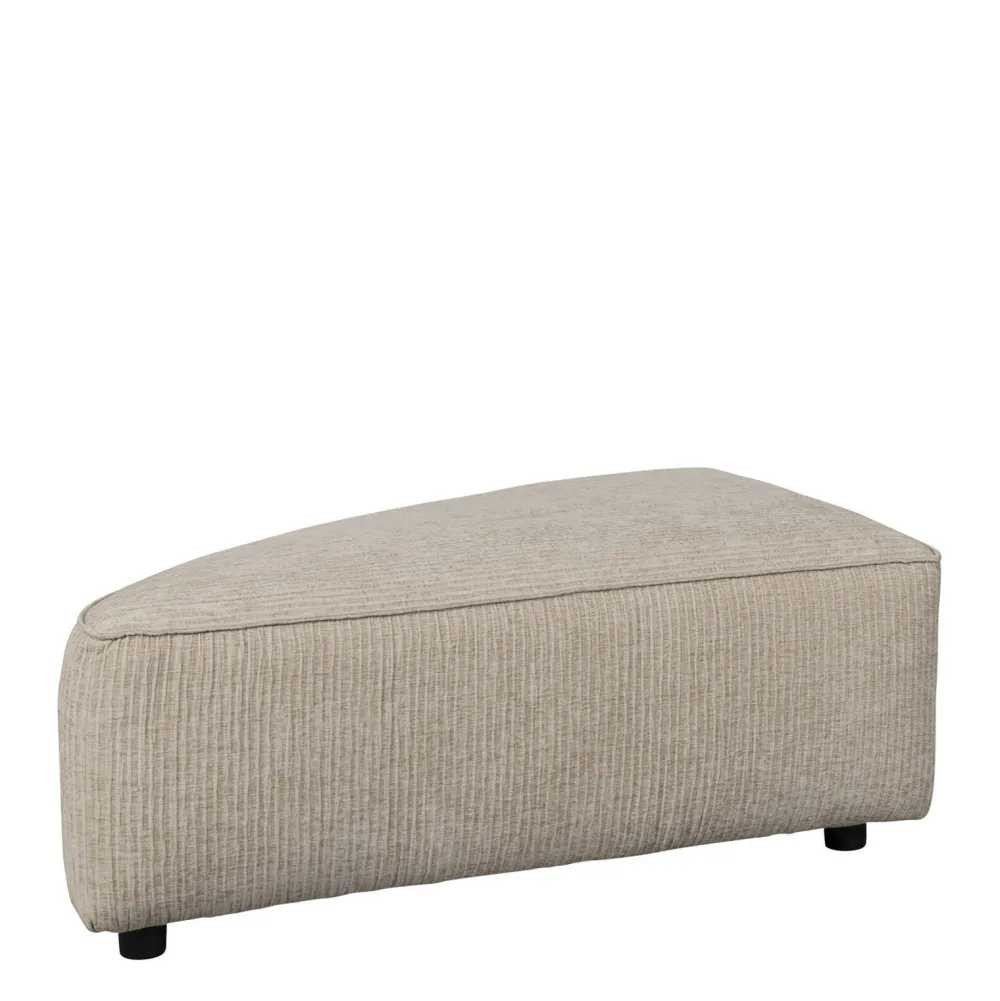 New Zuiver Hunter Modulair Bankelement (Poef Halfrond Links)