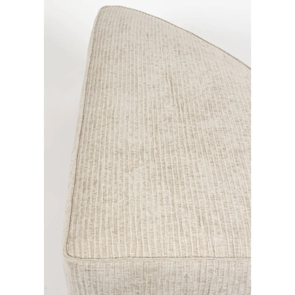 New Zuiver Hunter Modulair Bankelement (Poef Halfrond Links)