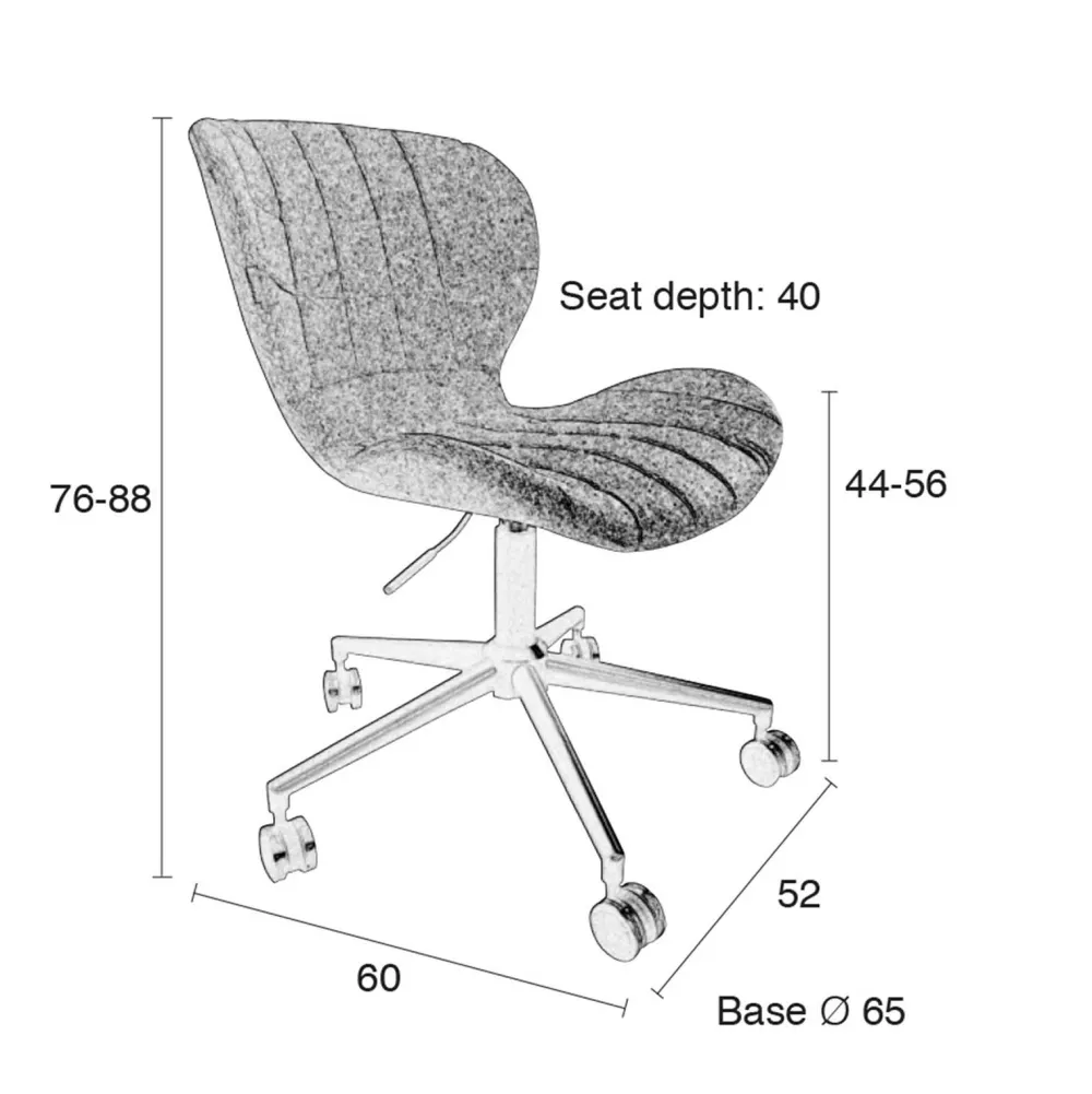 Clearance Zuiver Omg Office Bureaustoel
