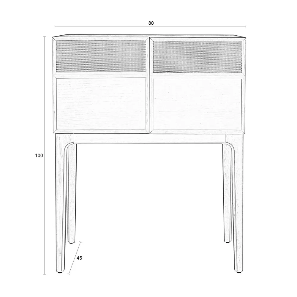 Best Zuiver Opbergkast June