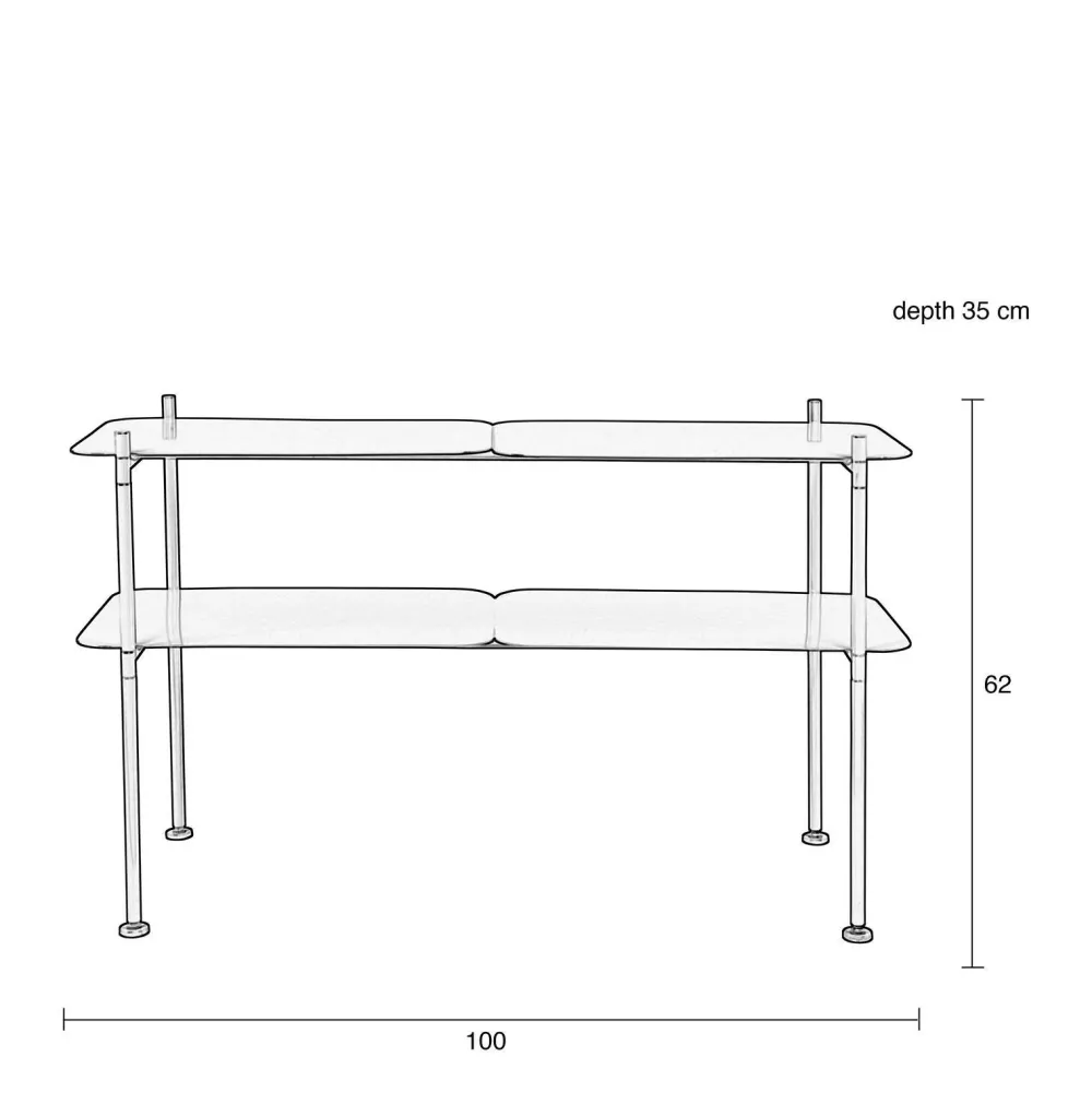Zuiver Opbergkast River L