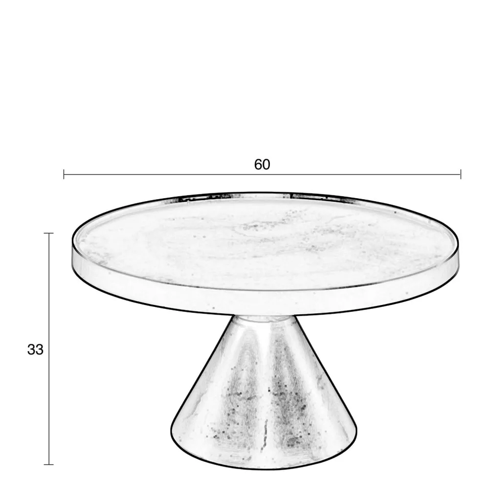 Outlet Zuiver Salontafel Floss (O60 Cm)