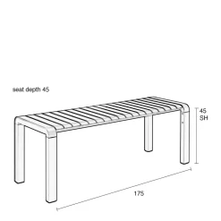 Zuiver Tuinbank Vondel